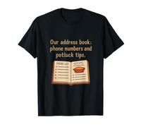 Community Pride : Notre carnet d'adresses, Notre Repas-Partage et nos Conseils téléphoniques T-Shirt