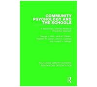 Community Psychology And The Schools