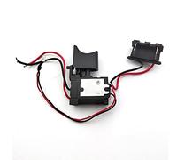 Commutateur 1 pièces perceuse électrique contrôle de vitesse anti-poussière bouton poussoir interrupteur à gâchette DC 7.2-24V remplacement commutateur sans fil