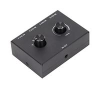 Commutateur, 1 Sortie Conception spéciale Facile à Utiliser 4 Ports 3,5 mm Commutateur Passif stéréo pour Casque pour MP4