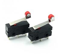 Commutateur 10 pièces tirer démangeaison 3 pieds Micro-interrupteur W11-N interrupteur W12 Contact Normal fermeture/ouverture W12-11-N rouleau