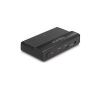 Commutateur 2 PC vers 4 périphériques USB 3.0 avec 2 entrées USB-C / 4 sorties USB-A
