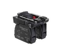 Commutateur 2 position fi22 pièce plume fixe noir NO+NC XB5AD25