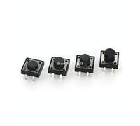 Commutateur 20PCS DIP Tactile Switch 12x12x5mm 7mm 8mm 9mm 12x12 4Pin Tact Push Button Micro Commutateurs à réinitialisation automatique(12x12x8)