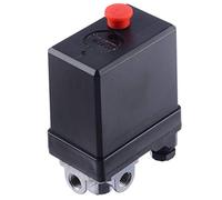 Commutateur 380/400V Compresseur d'air triphasé Pressostat Vanne de commande 1/4 Filetage femelle for compresseurs commerciaux