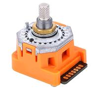 Commutateur à 24 positions NDN-01J à code numérique Système binaire rotatif Sélecteur de bande à ondes 30 ° 0~11 Commutateur à Bande Codée Numérique à 12 Chiffres