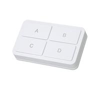 Commutateur à Bouton Intelligent, Commutateur de Commande d'Application sans Fil à 4 Gangs, Installation Facile, Large Application pour la Lumière pour les Appareils Ménagers