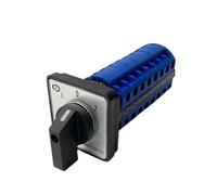 Commutateur à came rotatif 3 positions ON-Off-ON 8 pôles 20 A LW26-20/8 LW28 YMW26 double alimentation inversée(Customize)