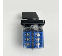 Commutateur à Came Rotatif électrique LW26-32/3 avec Couvercle en Plastique 660V 32A 3 pôles Moteur de Commande Marche-arrêt-Marche LW28 YMW26 1 pièces (Color : 102)