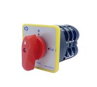 Commutateur à came rotatif transfert manuel LW5-16YH3/3, sélecteur de tension 4 positions, contact argenté 16 A, trois niveaux