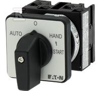 Eaton Inverseur T0-2-15907/E (066931) 20 A 6,5 kW levier noir réinitialisable 1 pc