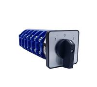 Commutateur à cames de transfert LW26-160/6, générateur d'alimentation secteur six fils, double commutation puissance, démarreur électronique, bouton rotation inverse, 160 A Controls Switches