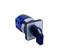 Commutateur à cames rotatif LW26-10/2, 10 A, transfert universel, positions multiples, deux niveaux de section, sélecteur commutation LW28(123)