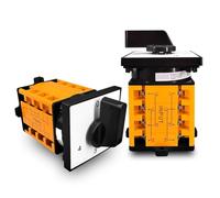 Commutateur à cames TO4T1-75A, 4 étapes, 4 entrées, 1 sortie, 230 V, 75 A, monophasé, 0-1-2-3-4, 1 pièce