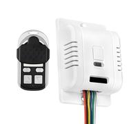 Commutateur à distance sans fil + télécommande, récepteur relais DC 12 V 3 CH, câblage facile à gros terminal