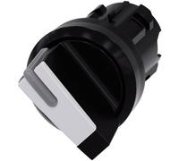 Commutateur à manette Siemens 3SU10022BF600AA0 collerette plastique noir, blanc 1 x 90 ° 1 pc(s)