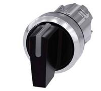 Commutateur à manette Siemens 3SU1052-2BM10-0AA0 levier noir 2 x 45 ° 1 pc(s)