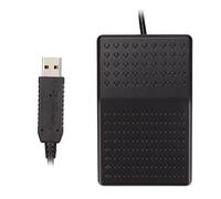Commutateur à Pédale USB Commutateurs Mécaniques Durables pour Une Réponse Tactile Facile et des Fonctions Personnalisées pour Les Jeux, Paramètres de Touches de Transcription pour