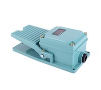 Commutateur à Pied AC 250V, 15A 1NO 1NC, Interrupteur à Pédale Momentané Antidérapant en Aluminium TFS-402, Commande d'Interrupteur