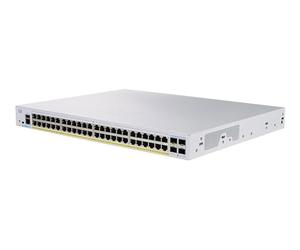 Commutateur administrable Cisco Business CBS350-48FP-4X | 48 Ports GE | PoE complète | SFP+ 4 x 10G | Garantie limitée à Vie