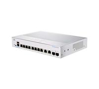 Commutateur administrable Cisco Business CBS350-8T-E-2G | 8 Ports GE | Alim. Externe | Port combiné 2 x 1G | Garantie limitée à Vie