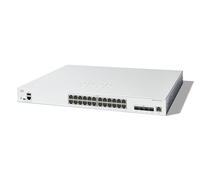 Commutateur administrable Cisco Catalyst 1300-24XT, 20 Ports cuivre 10G, 4 Ports Mixtes SFP+ 10GE, Garantie limitée à Vie (C1300-24XT)