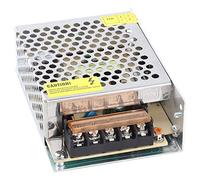 Commutateur Alimentation Pilote Adaptateur DC12V Alliage D'aluminium LED Écran Barre Lumineuse Imprimante 3D Protection Surcharge/Surtension/Court-Circuit(S-60-12（L）（12V/5A/60W）AC100-240V)