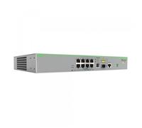 Commutateur - Allied Telesis - FS980M-9PS - Géré - 8 x 10/100 PoE+ - 1 x SFP Gigabit combo