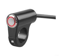 Commutateur Aluminium 22mm Pour Antibrouillard Commutateur Aluminium | LED intégrée, action momentanée, idéal phares U5/U7, montage rapide, design compact