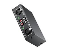 Commutateur audio LR 4 en 1 sortie bidirectionnelle sans bruit HiFi stéréo Splitter Box Casque Console de jeu Barre de son Répartiteur bidirectionnel