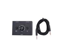 Commutateur Audio StéRéO 3,5 mm Commutateur Audio 2 en 1 Sortie Haut-Parleur Passif Casque SéLecteur Manuel RéPartiteur Partage Audio