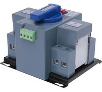 Commutateur automatique de transfert à double puissance, 2P, 63A, bleu