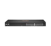 HPE Aruba 6000 24G 4SFP Switch Europe, R8N88A#ABB, Noir