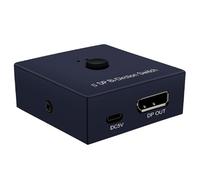 commutateur bidirectionnel Displayport 1x2/2x1, pour commutateur bidirectionnel entre ordinateur et moniteur, DP Kvm