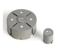 Commutateur Bouton volant Compatible Avec Benz W207 2008 2009 2010 2011 2012 2013 2014 Cache-boutons De Commande Au Volant 2048210354 2048210454(Left Gray)