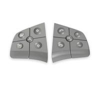 Commutateur Bouton volant Compatible Avec Benz Classe R W251 2006 2007 2008 2009 Kit De Boutons De Commande Au Volant 1648207910(Model B Gray)