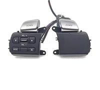 Commutateur Bouton volant Compatible Avec Mazda 2 2007 2008 2009 2010 2011 2012 Commandes Audio Au Volant(Black Set)