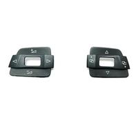 Commutateur Bouton volant Compatible Avec VW Pour Passat B7 Pour Sharan 2011 2012 2013 2014 2015 Bouton De Commande Audio Au Volant(B 1Pair)