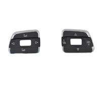 Commutateur Bouton volant Compatible Avec VW Pour Passat B7 Pour Sharan 2011 2012 2013 2014 2015 Commande Audio Au Volant(A 1Pair)