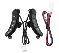 Commutateur Bouton Volant Interrupteur Commande Audio Au Volant Pour Great Pour Wall Pour Hover H3 H5(Le noir)