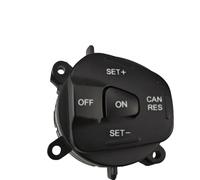 Commutateur Bouton Volant Pour Ford pour Fiesta MK7 MK8 ST pour Ecosport 2013 2014 2015 volant croisière Audio Volume commutateur commande sonore avec(Blue backlight)