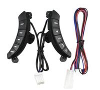 Commutateur Bouton Volant Pour Great Pour Wall Pour Hover H3 H5 Volant Volume Audio Mode Muet Interrupteur Télécommande Boutons(Le noir)