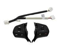 Commutateur Bouton Volant Pour KIA pour RIO 2011-2014 bouton commande volant multifonctionnel commutateur volume téléphone audio Bluetooth(Piano black)