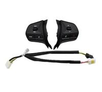 Commutateur Bouton Volant Pour KIA pour RIO 2011-2014 bouton commande volant multifonctionnel commutateur volume téléphone audio Bluetooth(Noir)