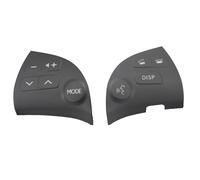 Commutateur Bouton Volant Pour Toyota pour Lexus ES350 couvercle bouton volant interrupteur bouton haut-parleur Bluetooth multifonctionnel 84250-33190(Dark grey)