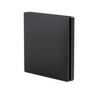 Commutateur cinétique sans fil étanche IP65 à bouton-poussoir Noir