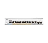 Commutateur - CISCO - Catalyst 1200 - 8 ports GE PoE+ - 2 ports SFP/RJ-45 - Montable sur rack