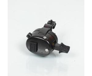 Commutateur commodo noir 3 bouton Guia fixation guidon compatible avec mobylette cyclo vintage
