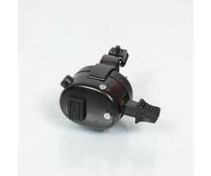 Commutateur commodo noir 3 bouton Guia fixation guidon pour mobylette cyclo vintage