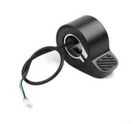 Commutateur d'accélérateur d'accélérateur de scooter électrique pour Kukirin G2 G3 G4 - Contrôle précis du levier de guidon Pièce de rechange ABS noir 13 x 8 x 5 cm